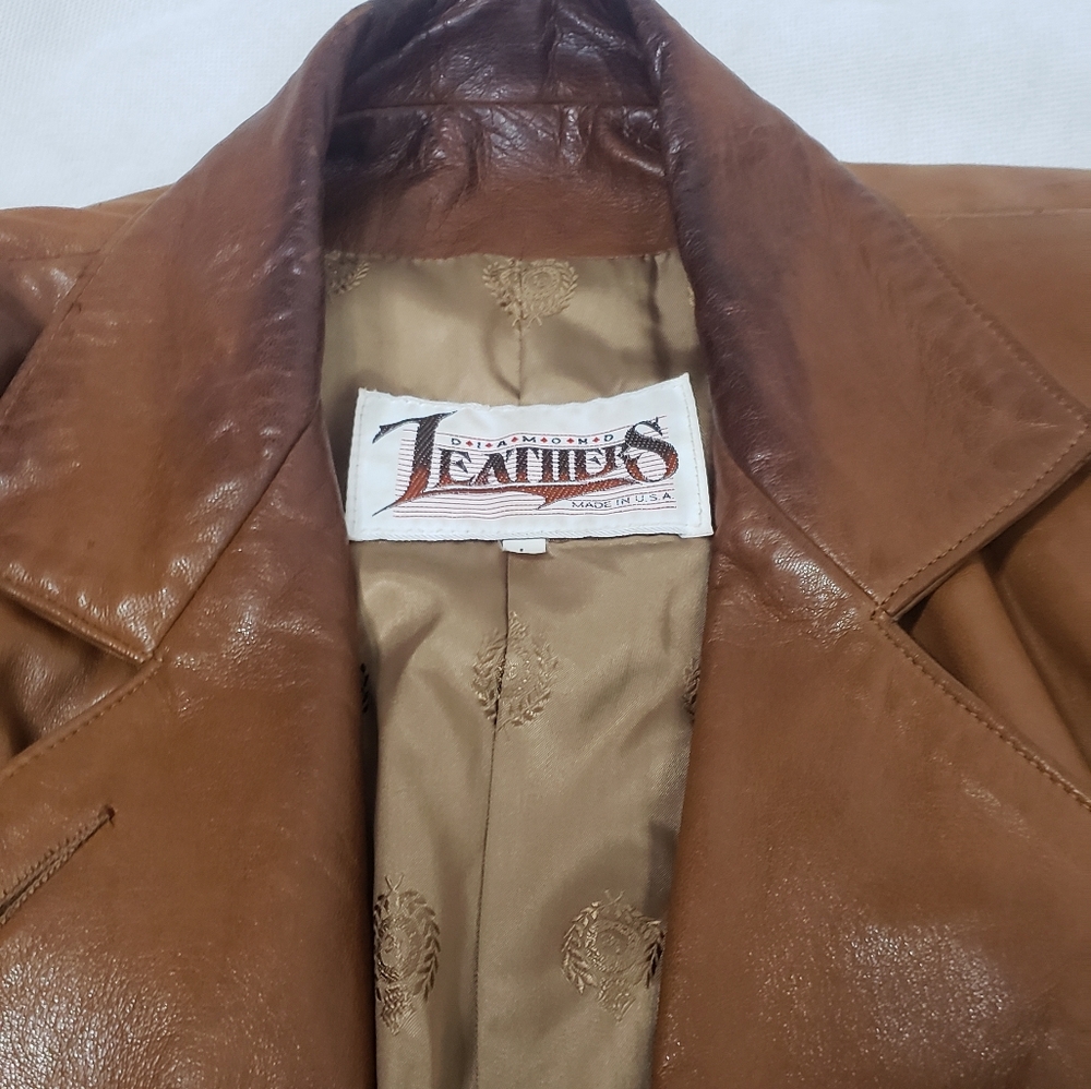 Diamond Leather Jacket